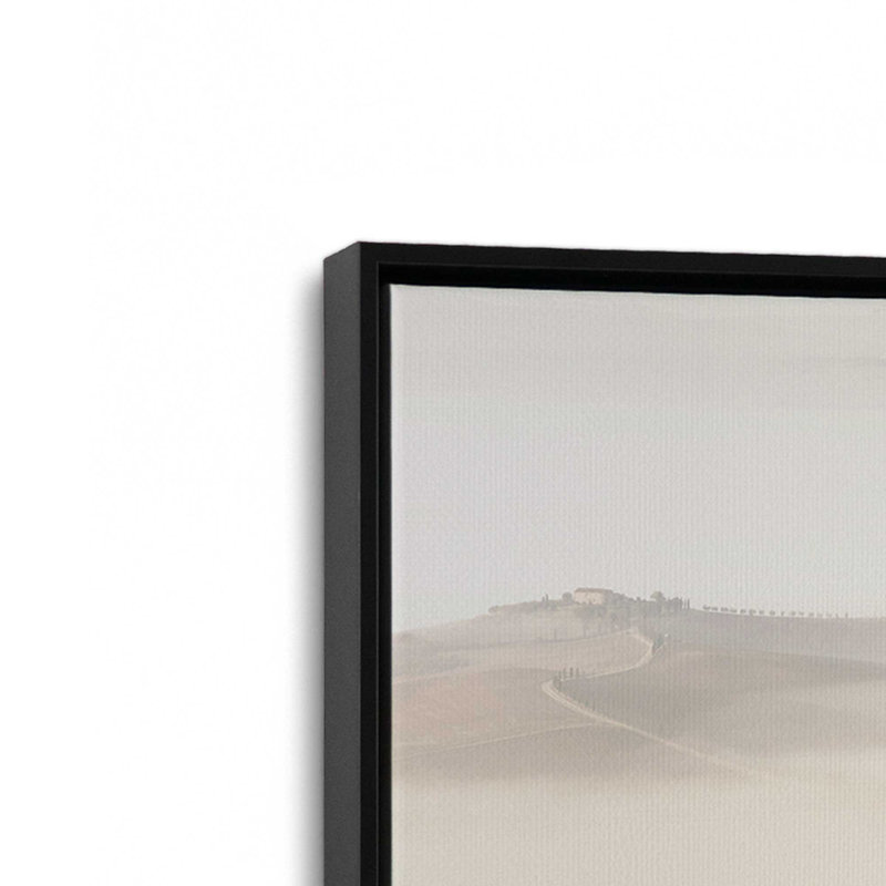 Impression sur toile roulée Nature's Veil, Cadre noir satiné, H 20,75 po x l 30,75 po x P 1,75 po