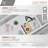27 in. x 19 in. 16 Gauge, Stainless Steel, Brushed Single Bowl Undermount Kitchen Sink with Built-In Accessories
