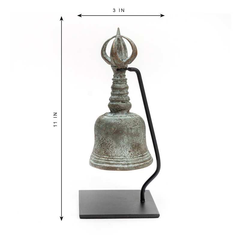 Petite cloche de cérémonie en bronze