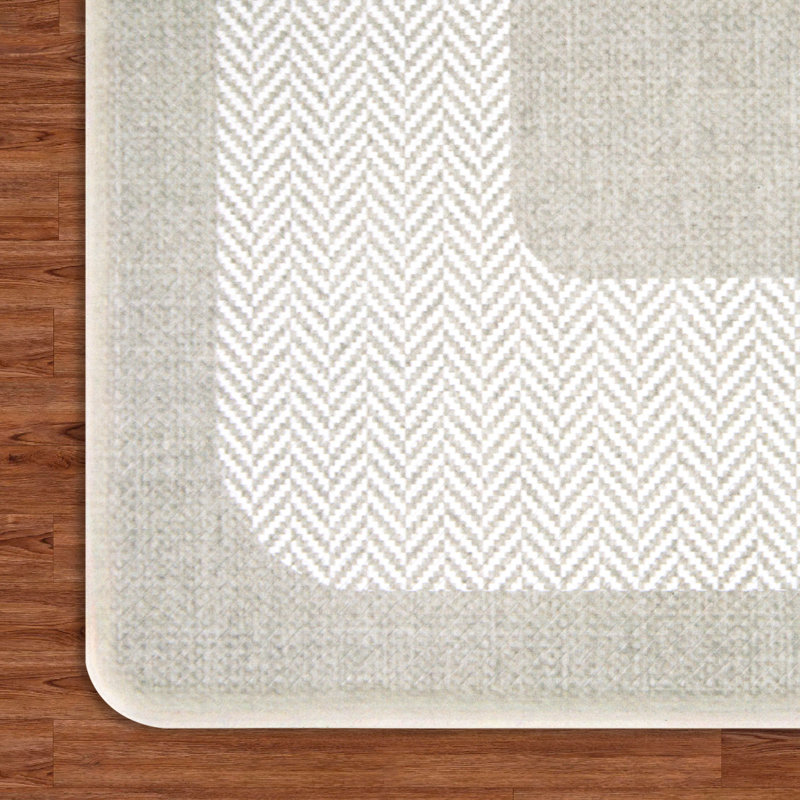 Tapis de cuisine Chef Gear Hettie, L 48 po x H 18 po, Beige