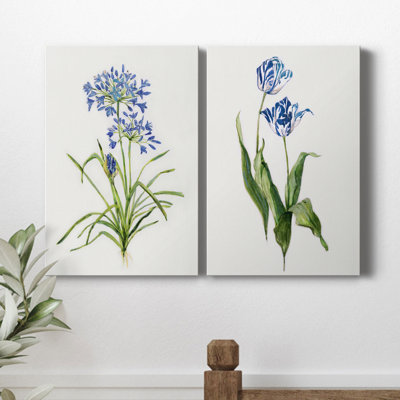 " Lively Botanical I " 2 - Pieces