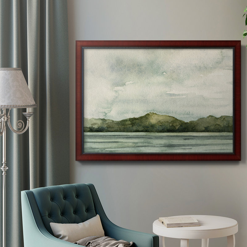 Toile encadrée de qualité supérieure Riverside II - prête à être accrochée, H 16 po x l 20 po x P 2,5 po
