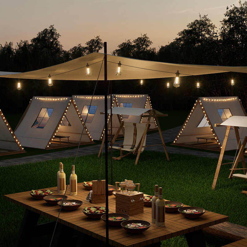 150FT-75 Lights LED Outdoor String Lights Patio Lights with Shatterproof ST38 Bulbs, Connectable Dimmable Waterproof LED String Lights for Party,Garden,Birthday,Wedding,Backyard,Porch,Deck,Balcony,Christmas,Halloween, 2700K Warm White