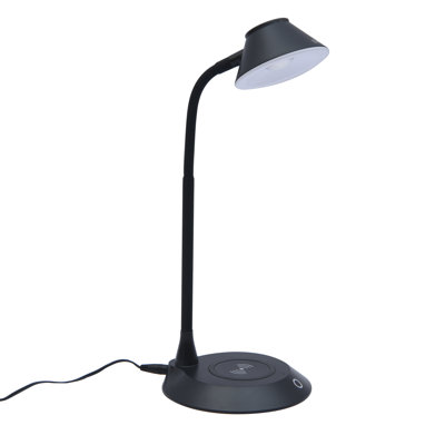 Lampe de bureau 19,1 po noire
