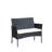 4 PC Rattan Patio Furniture Set Outdoor Patio Cushioned Seat Wicker Sofa-2056427906-2077434406