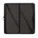 Noah 2.83' Square Plastic Folding Event Table with Carrying Handle