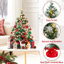 Green Spruce Flocked/Frosted Christmas Tree-314716377-401839302