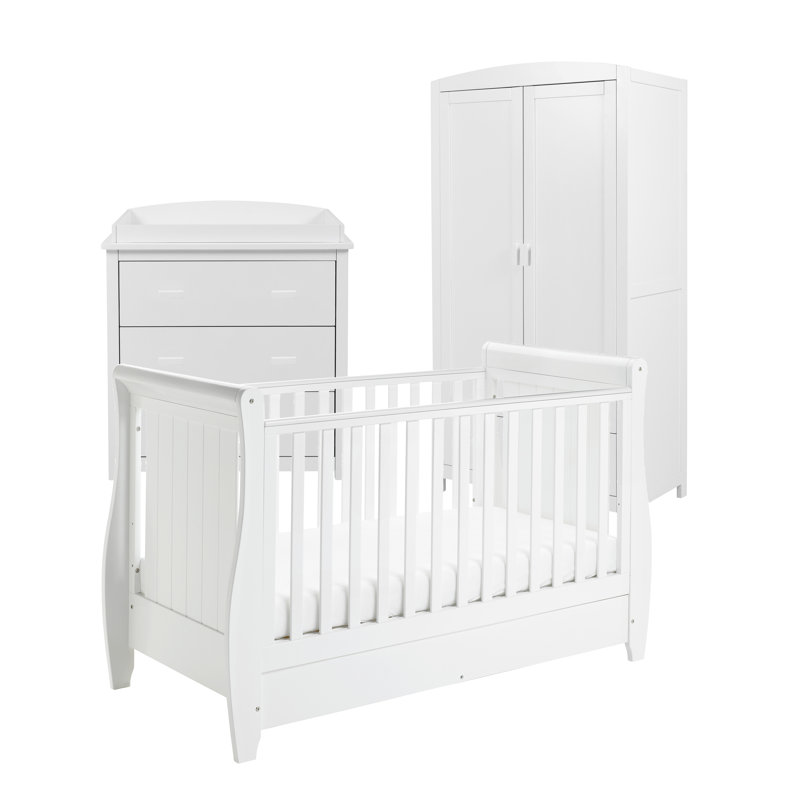 Stella 3 Piece Room Set, White