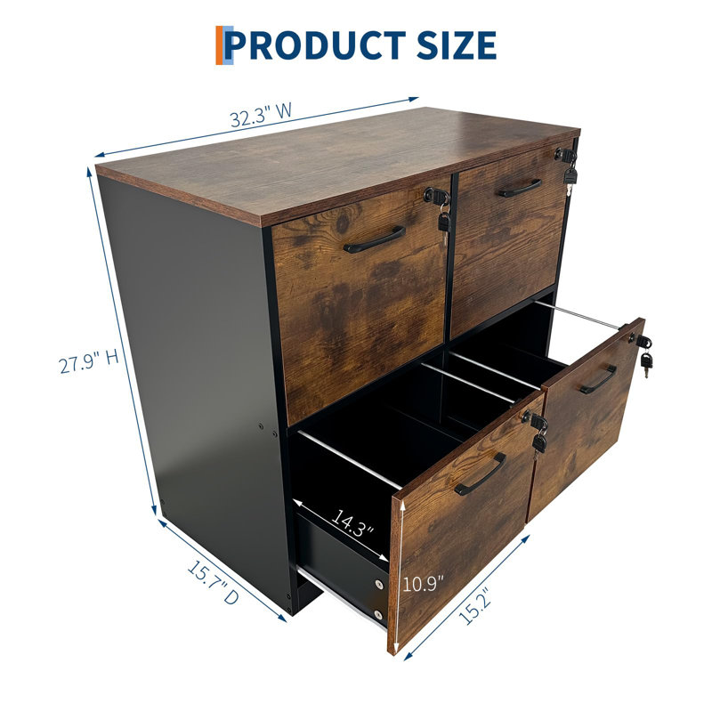 82cm Wide File Cabinet