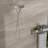 8 Shower Head - 4.7" With Spray, Rain And Massage Modes, 59" Stainless Steel Hose Refreshing Bath Adjustable Shower, Head, Enhance Your Enjoyment-121169355