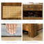 Caisse pour chien avec coussin et porte verrouillable Sheree