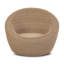 Chaise longue d'extérieur tissée à la main Nest