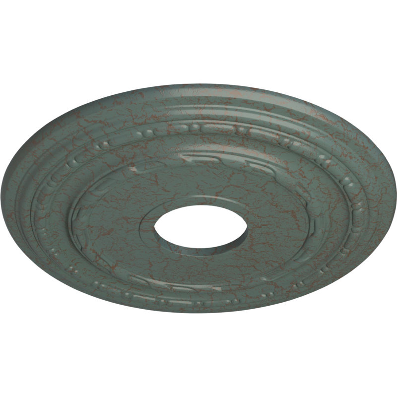 Médaillon de plafond Endurathane Dublin, P 15 3/8 po x P 3 5/8 po x P 1 po (convient aux auvents jusqu'à 8 1/4 po)