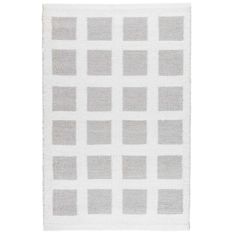 Paver Grey Handwoven Indoor/Outdoor Rug, Rectangle 2' x 3'