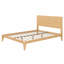 Lit plateforme Mid-Century moderne en bois avec support à lattes-365092729-365092725