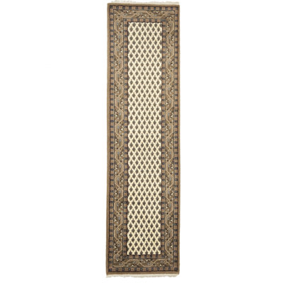 Tapis de couloir oriental crème crème Indem Botemir 2'5X9