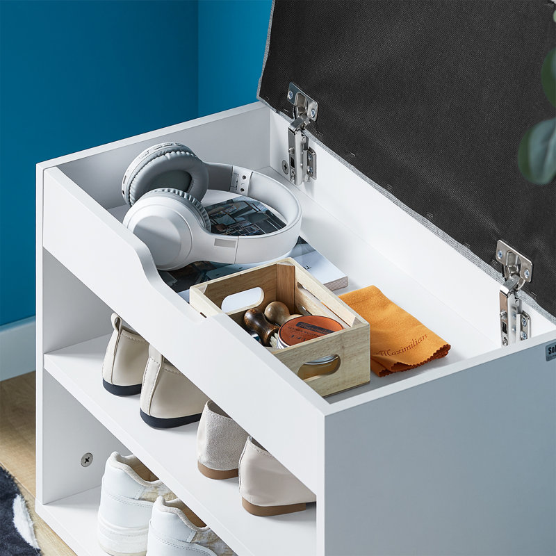6 Pair Shoe Storage Bench