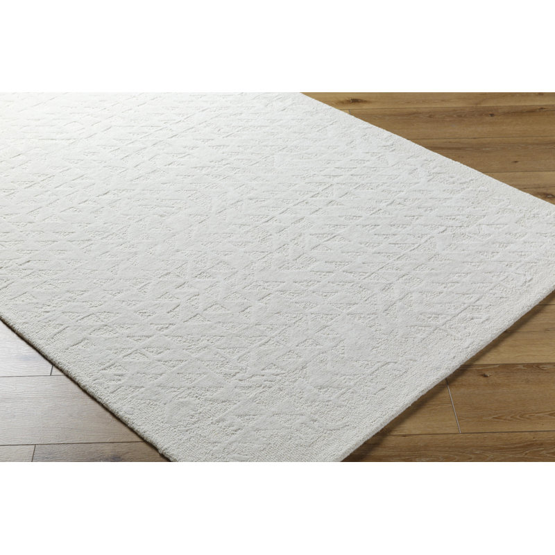 Tapis fabriqué à la main Rize, Rectangle 8 pi x 10 pi