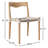 Aruna 17.71'' H Teak Side Chair