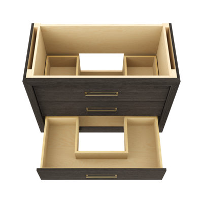 Avalon Three-Drawer Single Bath Vanity