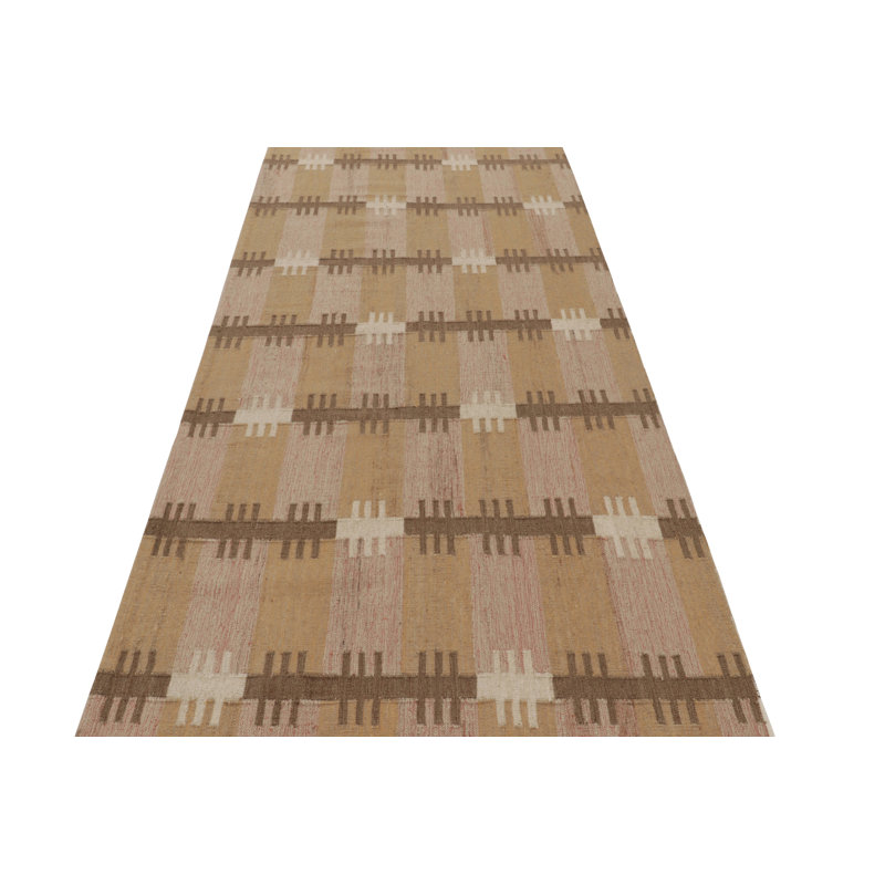 Scandinavian One-of-a-Kind 4'2X13'2 Area Rug