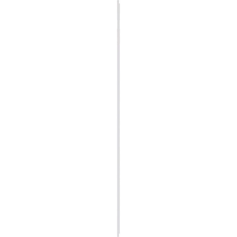 36.25'' H x 94.5'' W x 0.38'' D Expanded Cellular PVC Wainscot Panelling