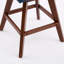 Ensemble de 2 tabourets pivotants à hauteur de comptoir, tabouret de bar rembourré de 26 po de hauteur-1206841316