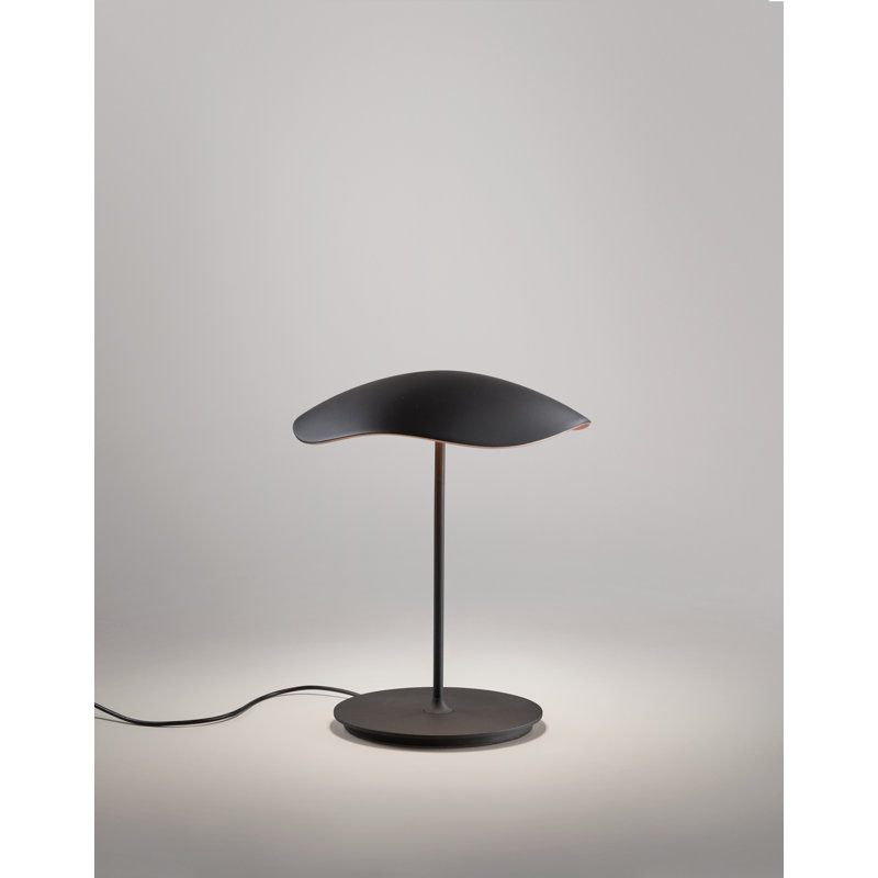 Valentina LED Table Lamp, White, Olive/Gray