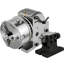 Dividing Head, 6 in/160 mm, Dividing Head Set, 3-jaw Chuck Semi Universal Milling Set with 6 in Chuck, Tailstock, Dividing Plates, 6-1/2 in/ 168 mm Swing, for Milling Grinding Drilling Machine