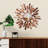 Handmade Decorative Mirror, 29.5 x 29.5 x 1.6 inches | 100% Metal Construction, Wall-Mountable Design | Unique Hand-Painted Finish, Color Variations for a Personalized Touch | Perfect for Living Room & Entryway Decor