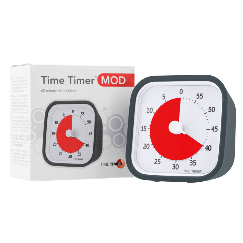 Minuterie Time Timer MOD, gris anthracite, Gris