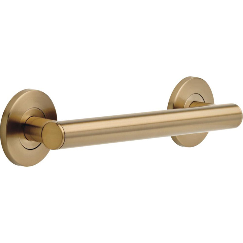 Bath Safety 18" Grab Bar, Brilliance Champagne Bronze