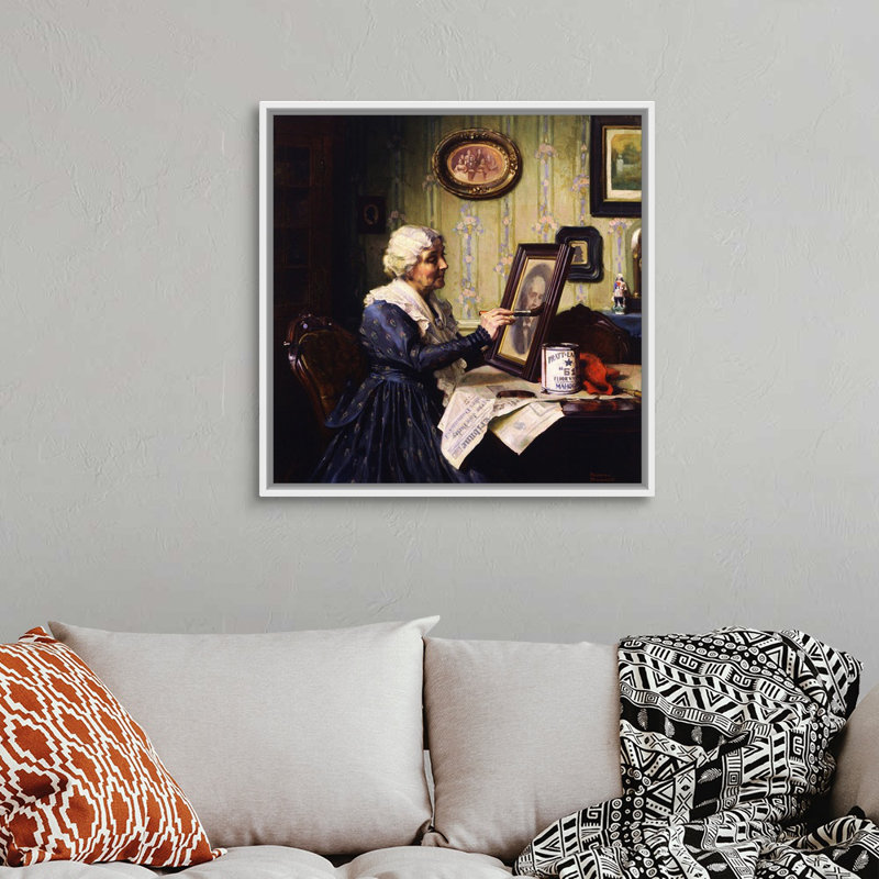 «My Favorite», impression sur toile, H 32 po x l 32 po x P 1,75 po, Cadre flottant blanc
