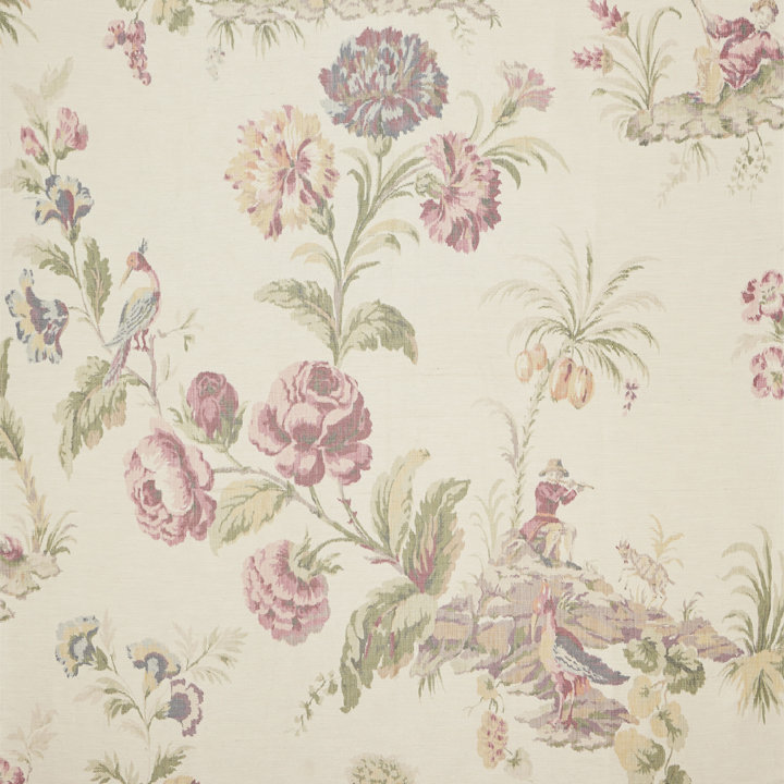 Tissu Jardin Somerset, Floraison