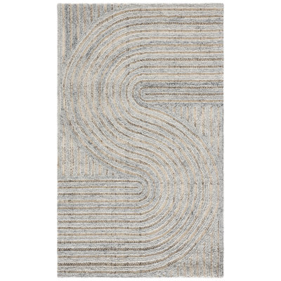 Aydee Hand Tufted Abstract Indoor Rug