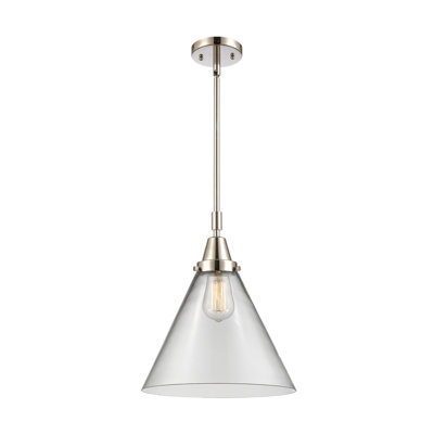 Luminaire suspendu conique 1 lumière Ashwath