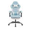 Chaise de jeu, chaise d'ordinateur ergonomique avec repose-pieds Chaise de bureau Chaise d'ordinateur ergonomique avec dossier lombaire-132997875