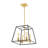 Myafina 4 - Light Black/Brass Gold Kitchen Island Pendant