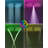 Thermostatic LED Shower System, High-Pressure Rain Shower Head with Body Jet-94427591