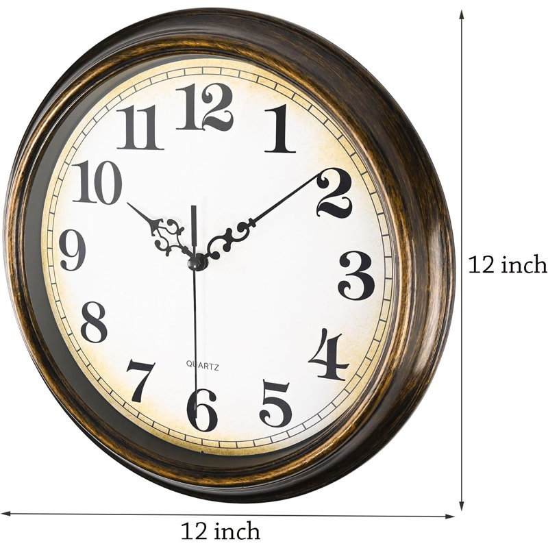 Horloge murale sans fil