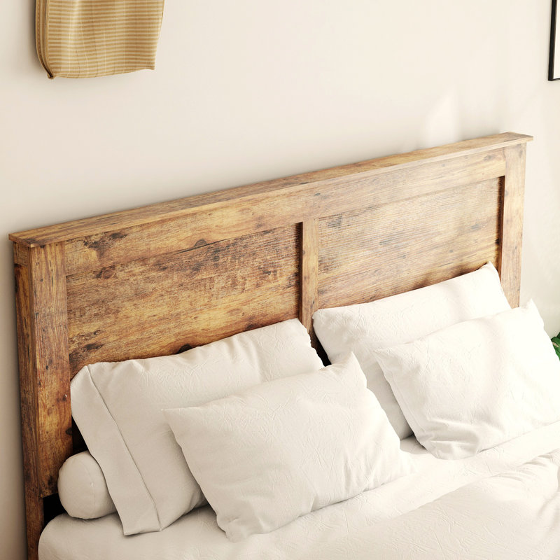 Cadre de lit, cadre de lit plateforme avec grand rangement sous le lit, Double