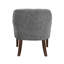 Fauteuil d'appoint rembourré et capitonné-1804222412