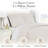 Southshore Fine Linens Southshore Basics Duvet Cover Set in Bone, Double-Brushed Microfiber Bedding with Hidden Zipper Closure and Corner Ties, 2 Pillow Shams, Full/Queen-993066929-993066924