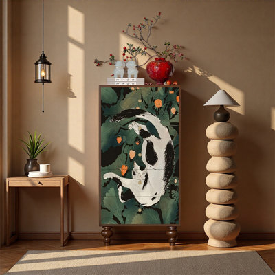 Elegant Five Drawer Storage Cabinet