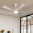 52'' Kadidiatou Modern Large Dimmable Ceiling Fan with LED Lights and Remote Control for Living Room-1398028643