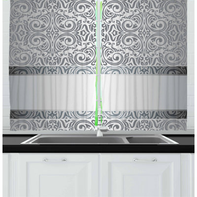 Pointed Kitchen Curtain