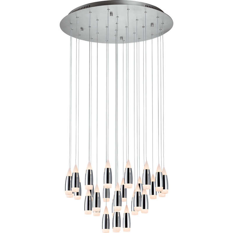 Lustre à niveaux 28 lumières DEL Hasel
