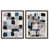 Cadre en toile noyer