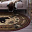 Tapis brun / rouge Southwestern-43363445