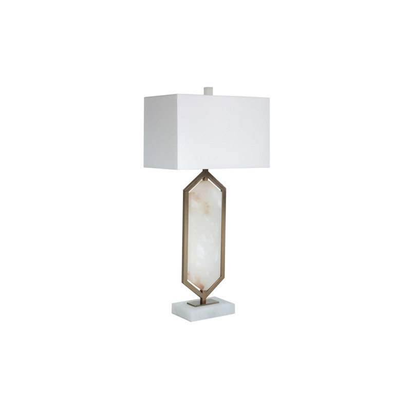Braden 32.25" Antique Brass Table Lamp
